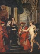 Peter Paul Rubens The Treaty of Angouleme (mk05) oil painting reproduction